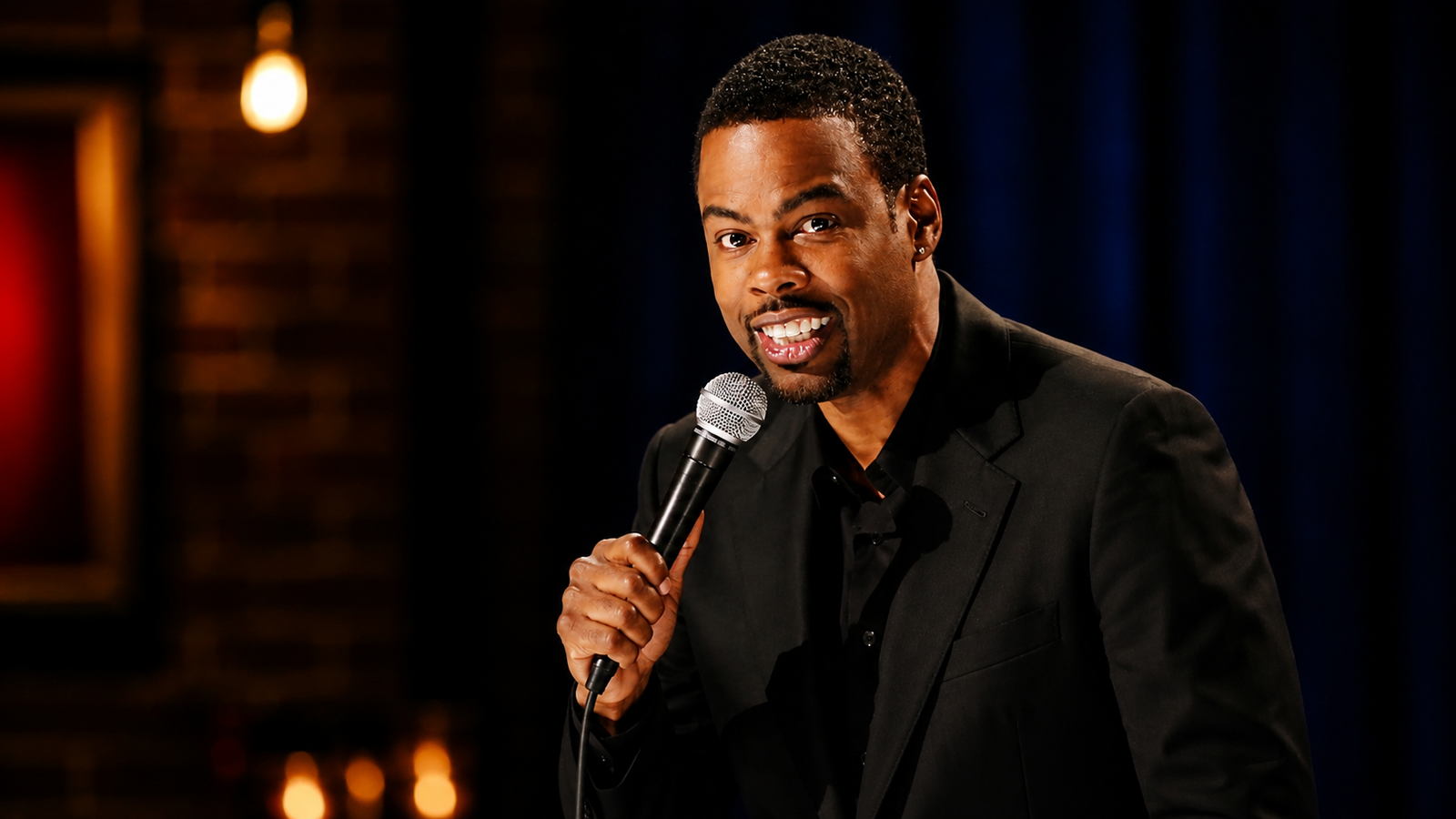 Chris Rock em stand-up ao vivo