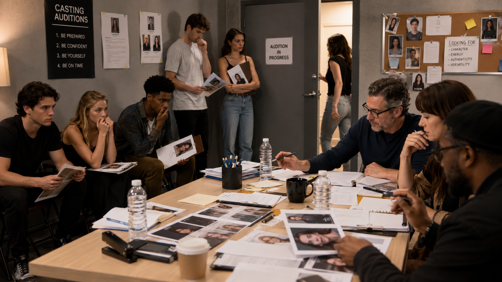 Audição para elenco de Todo Mundo Odeia o Chris.