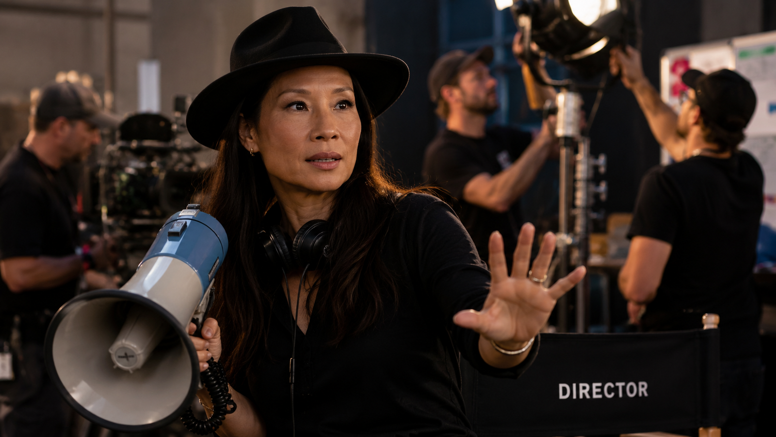 Lucy Liu dirigindo após Elementary