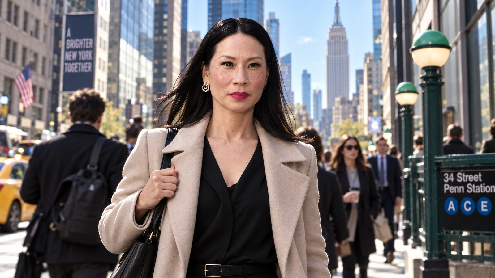 Joan Watson em Nova York, retrato moderno.