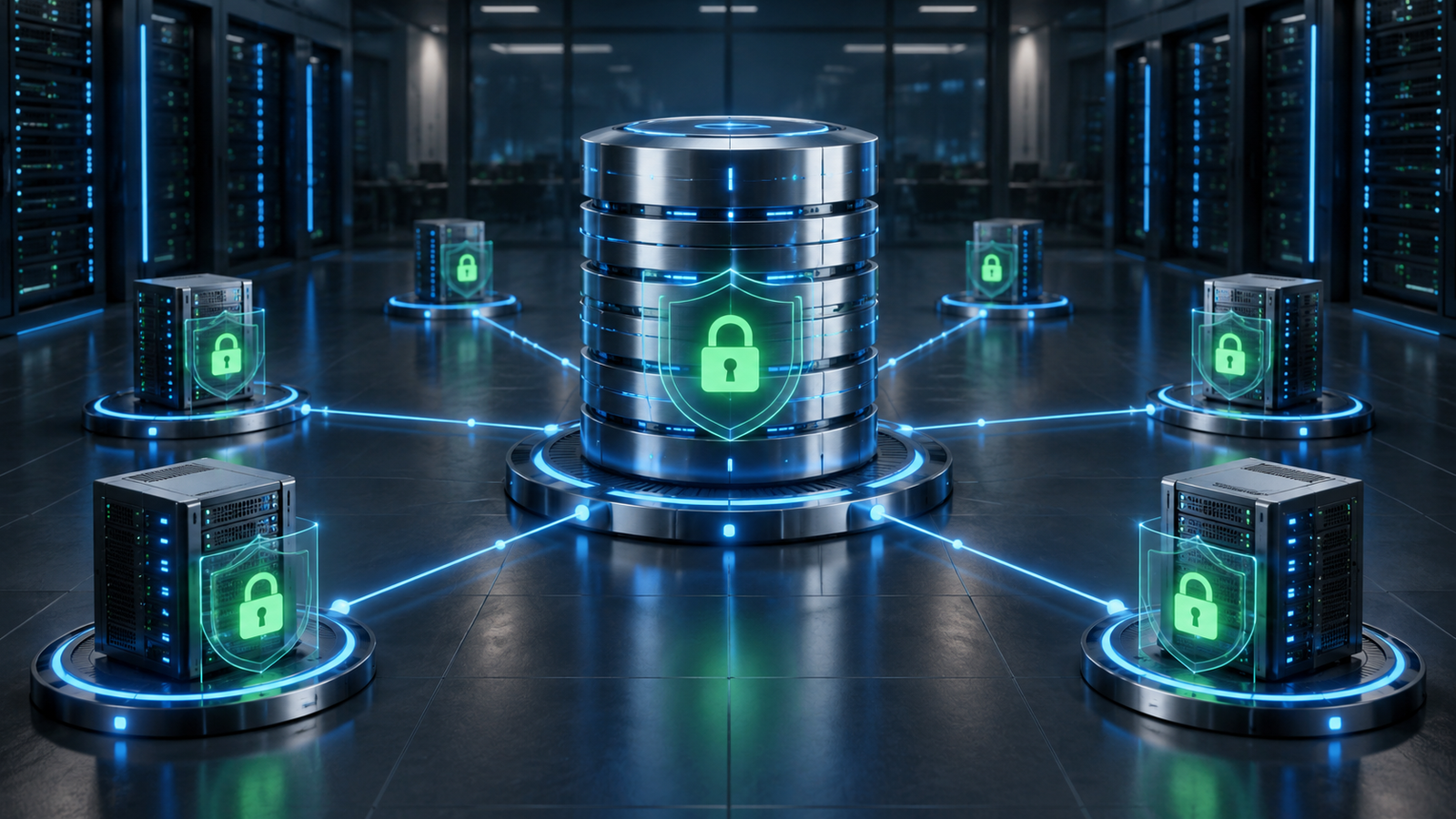 Arquitetura de segurança e escalabilidade de Elementary com criptografia e backup automático
