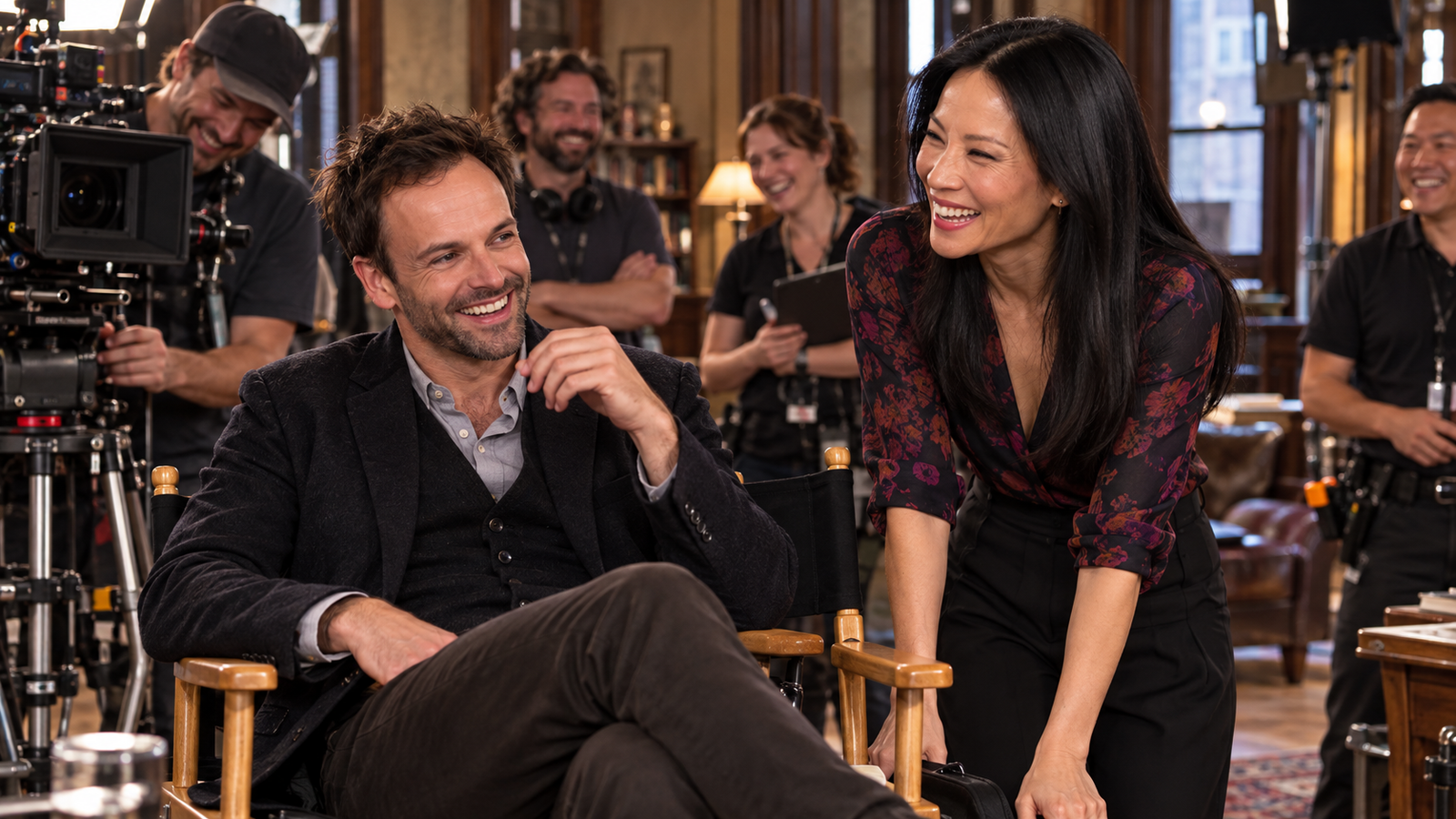 Erros de gravação de Elementary no set de filmagem